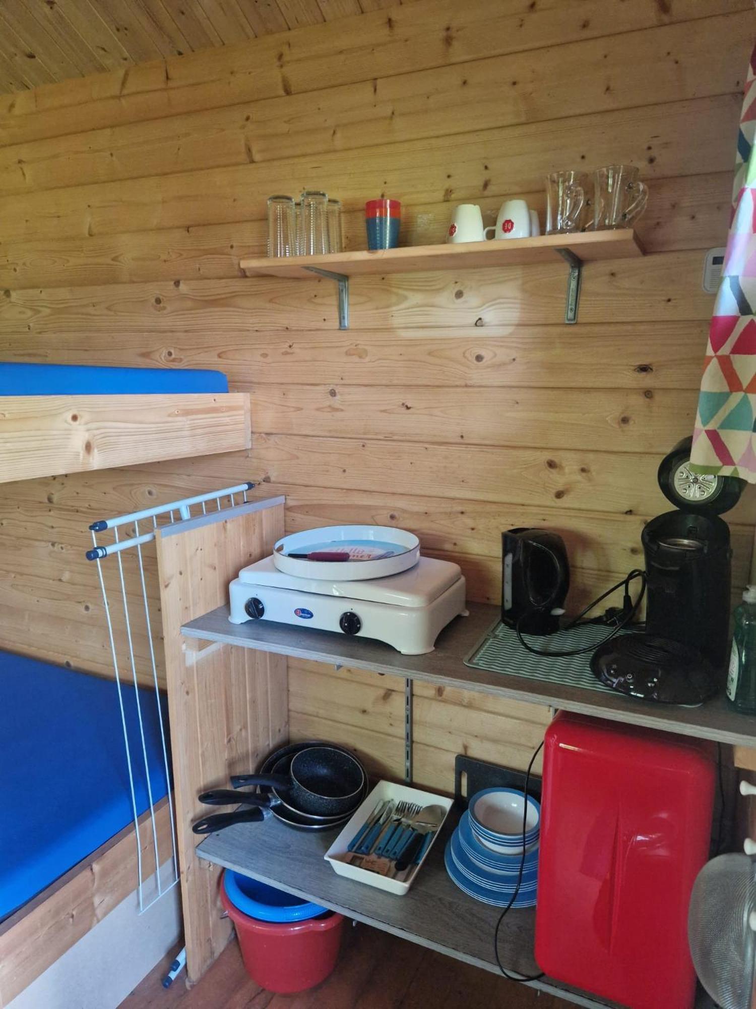 Camping Alkenhaer Appelscha Blokhut Basic Εξωτερικό φωτογραφία
